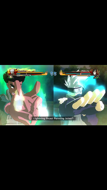 ULTIMATE TEAM JUTSU ETERNAL RIVALS KAKASHI HATAKE - MIGHT GUY