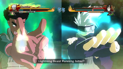 ULTIMATE TEAM JUTSU ETERNAL RIVALS KAKASHI HATAKE - MIGHT GUY