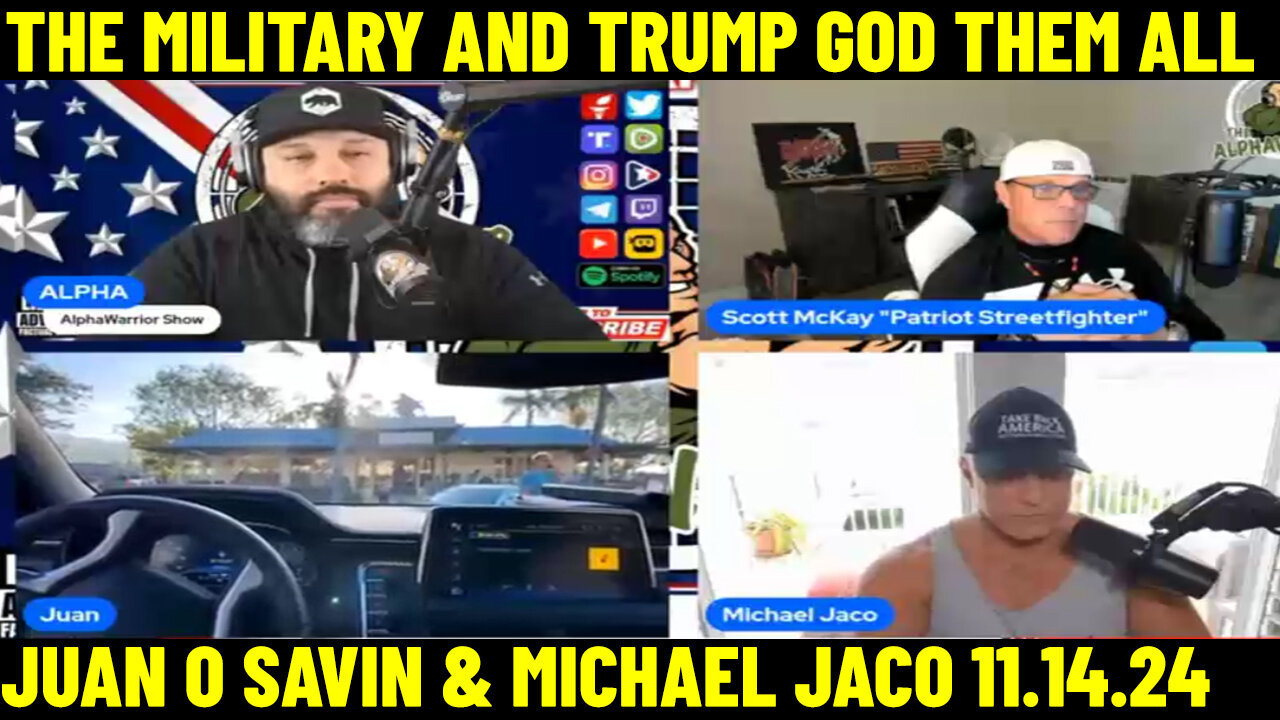 Juan o Savin & Michael Jaco, ALPHA, Scott McKay: The Military And Trump Got Them All 💥 X22 REPORT