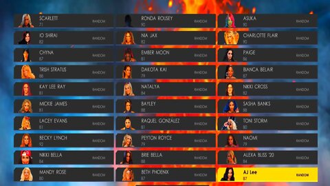 Womens Royal Rumble WWE 2K22