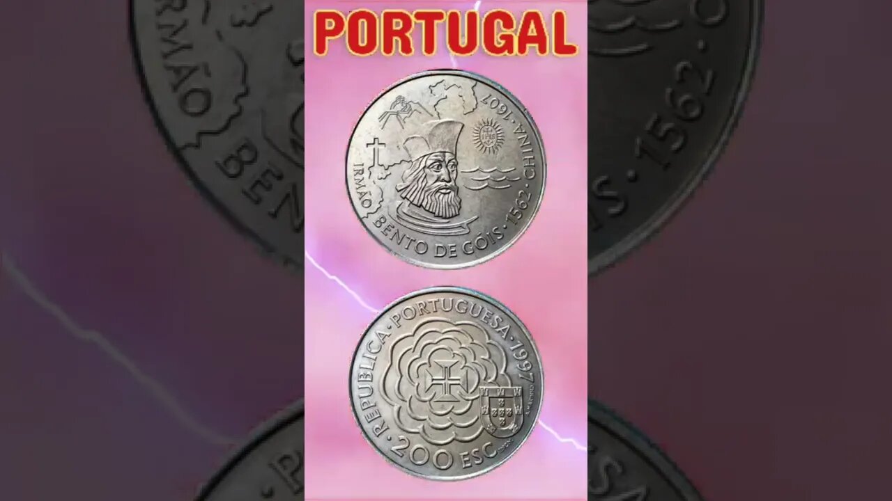 Portugal 200 Escudos 1997.#shorts #education #coinnotesz