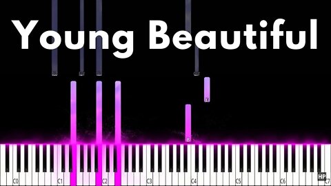 Lana del Rey - Young Beautiful Piano