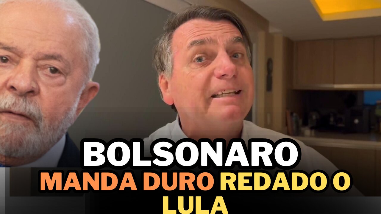 Bolsonaro disse que vai processar o Lula por por acusar de mort3s na p4ndemia e patrimônio nos EUA.