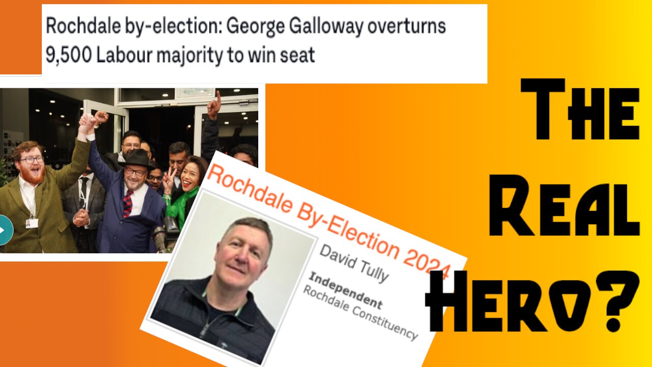 Rochdale -Galloway's Palestine Party Wins (but the party system dies)