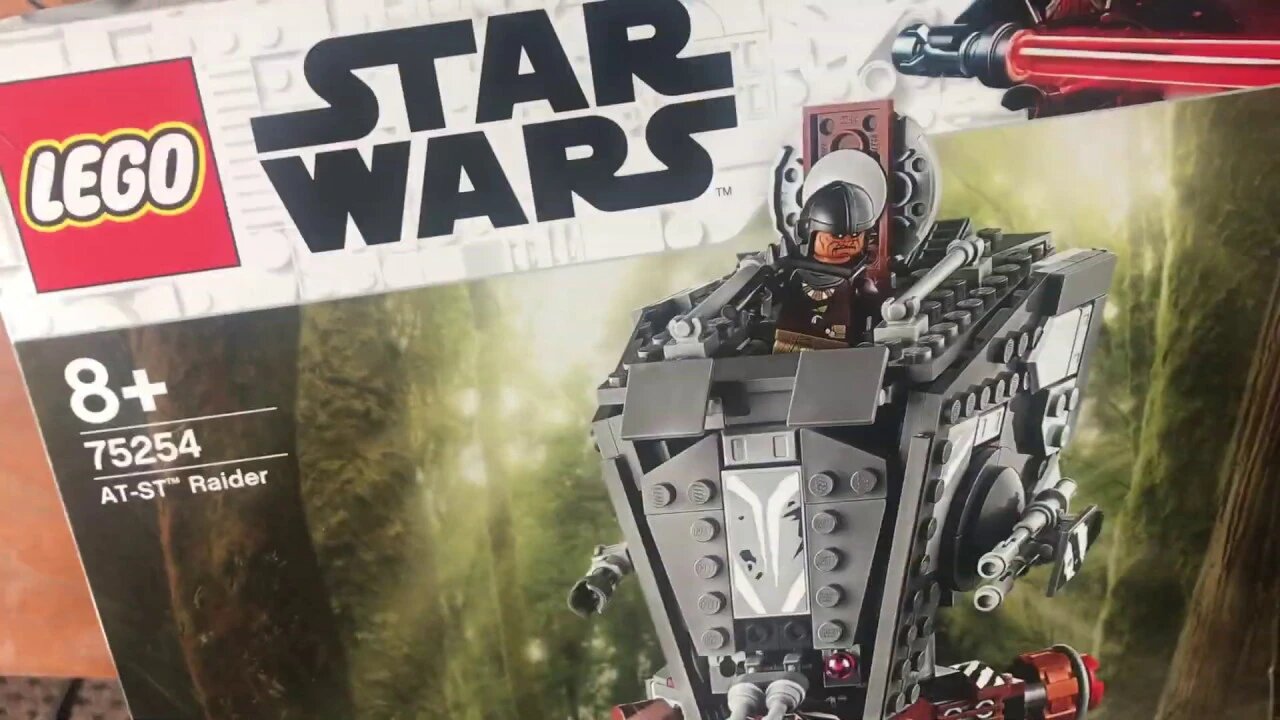 Star Wars Mandalorian Lego AT-ST Build