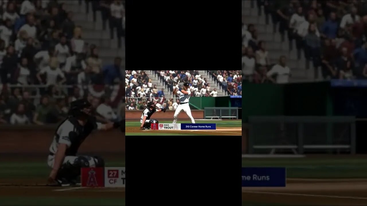 MLB The Show 22 Mike Trout Homerun Derby #shorts