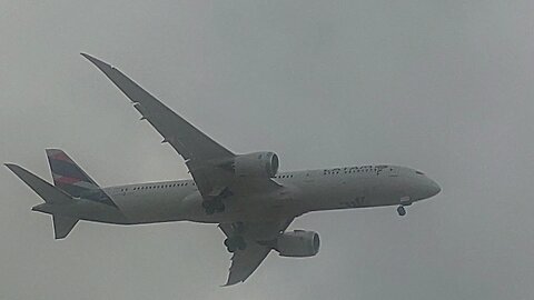Boeing 787-9 CC-BGU coming from Miami to Fortaleza