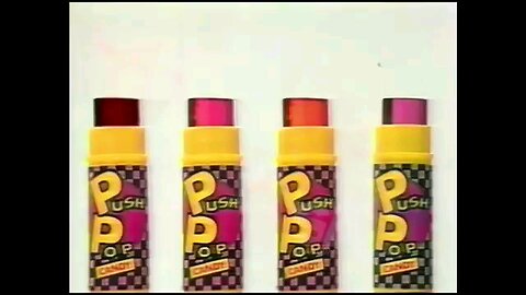 Australian Push Pop Ad 1992 #fyp #reels #shorts #pushpop