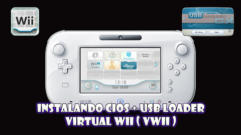 Instalando os cIOS + USB Loader GX em nosso Virtual WII [vWII].