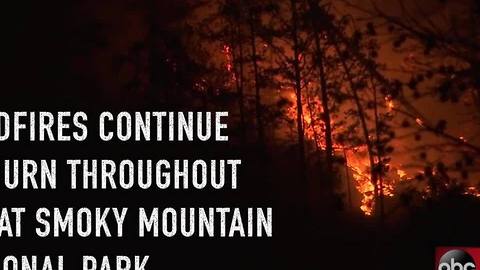 Evacuations in Gatlinburg due to wildfire