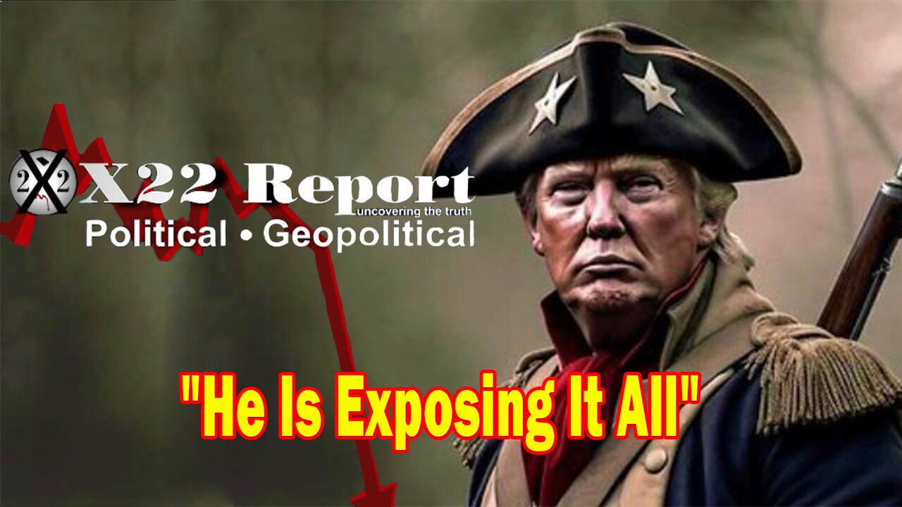 X22 Report - Ep. 3139F - The People Voted For A [CB] Destroyer, It Has Begun. He Is Exposing It All