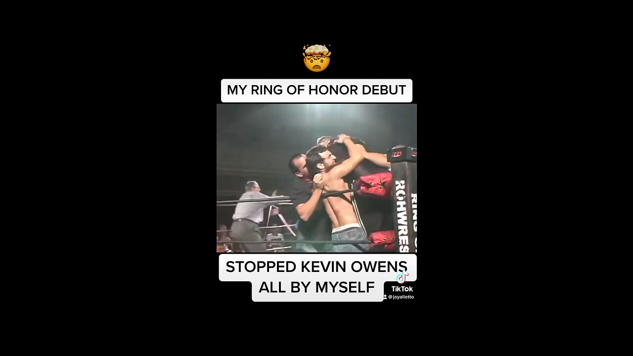 Jay Alletto Stops Kevin Owens Single Handedly in ROH