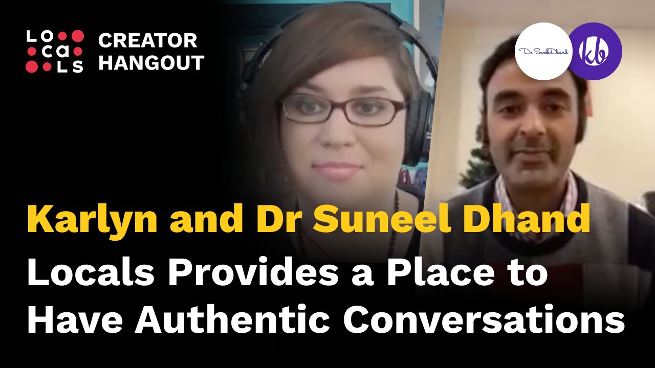 Karlyn Borysenko and Suneel Dhand Creator Hangout: A Place to Have Authentic Conversations