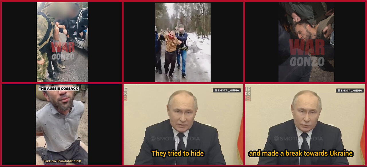 Russian forces are interrogating the perpetrators of the terrorist attack