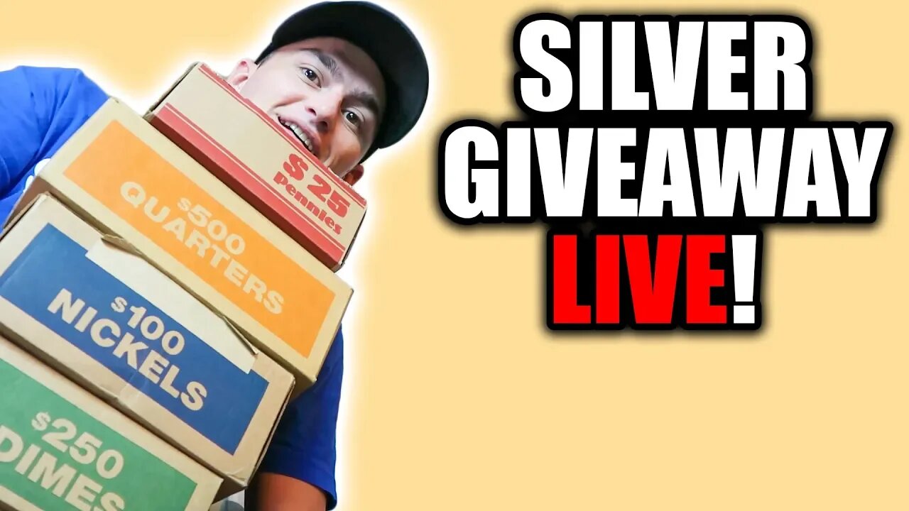 OPENING COIN PACKAGES FROM SUBSCRIBERS - SILVER COIN GIVEAWAY LIVE STREAM