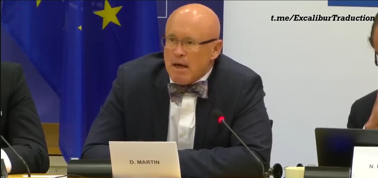 Dr Martin au Parlement européen - 20 minutes capitales !