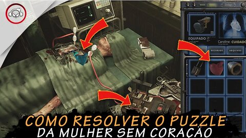 Tormented Souls, Como resolver o PUZZLE da mulher sem coração na maternidade | super dica PT-BR