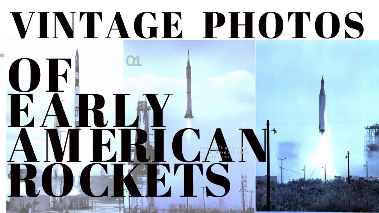 Vintage Photos of Early American Rockets