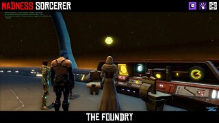 SWTOR Madness Sorcerer Gameplay | The Foundry Master Difficulty