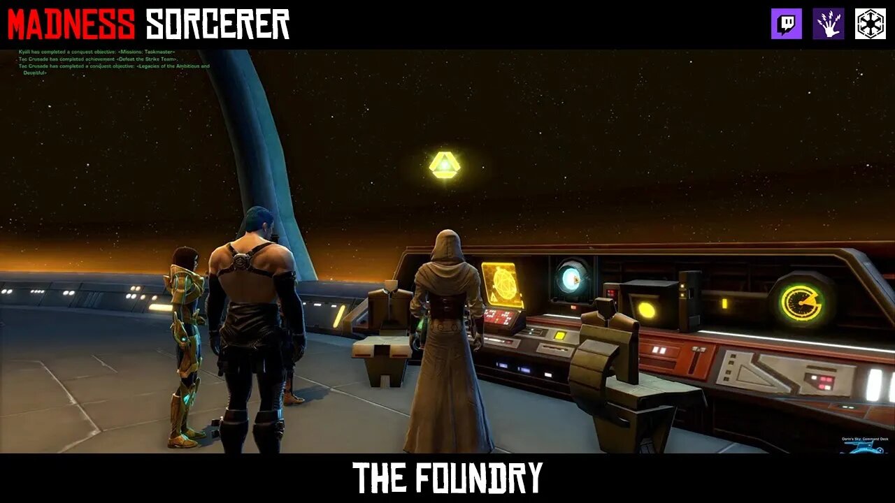 SWTOR Madness Sorcerer Gameplay | The Foundry Master Difficulty