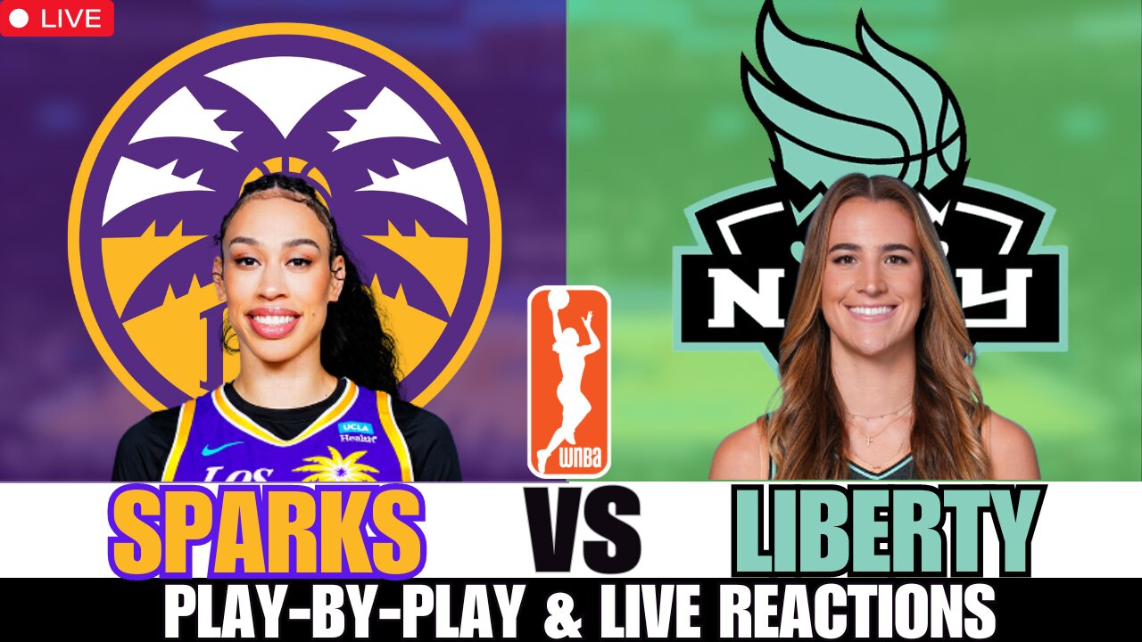 Los Angeles Sparks Vs New York Liberty🏀WNBA Live Stream Reactions