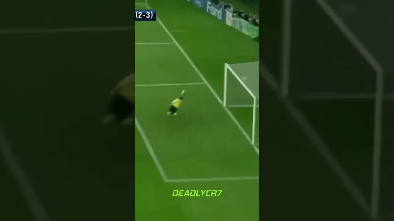 Ronaldo Powerful Goal 😁👍 #shorts
