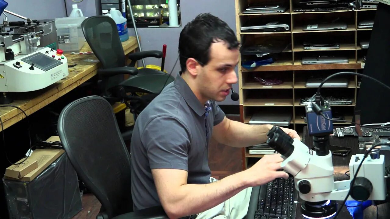 Demonstration of our industry leading quality control/quality assurance post-repair testing.