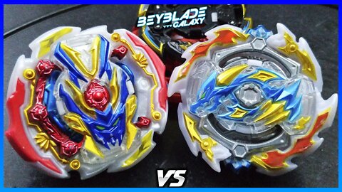 JUDGEMENT VALKYRIE .Z.Q' GOU vs ACE/GRAND/ROCK DRAGON .St.Ch ZAN - Beyblade Burst ベイブレードバースト