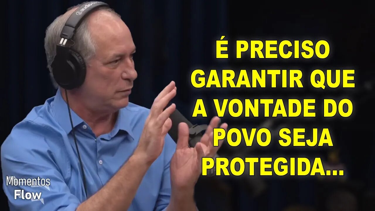 DEMOCRACIA DIRETA E PROBLEMAS DO BRASIL - CIRO GOMES | MOMENTOS FLOW