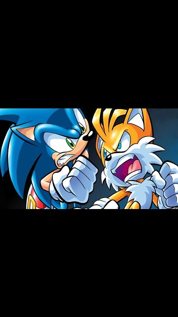 Quando Sonic BRIGOU com TAILS | Sonic vs Tails Quadrinhos do Sonic #shorts