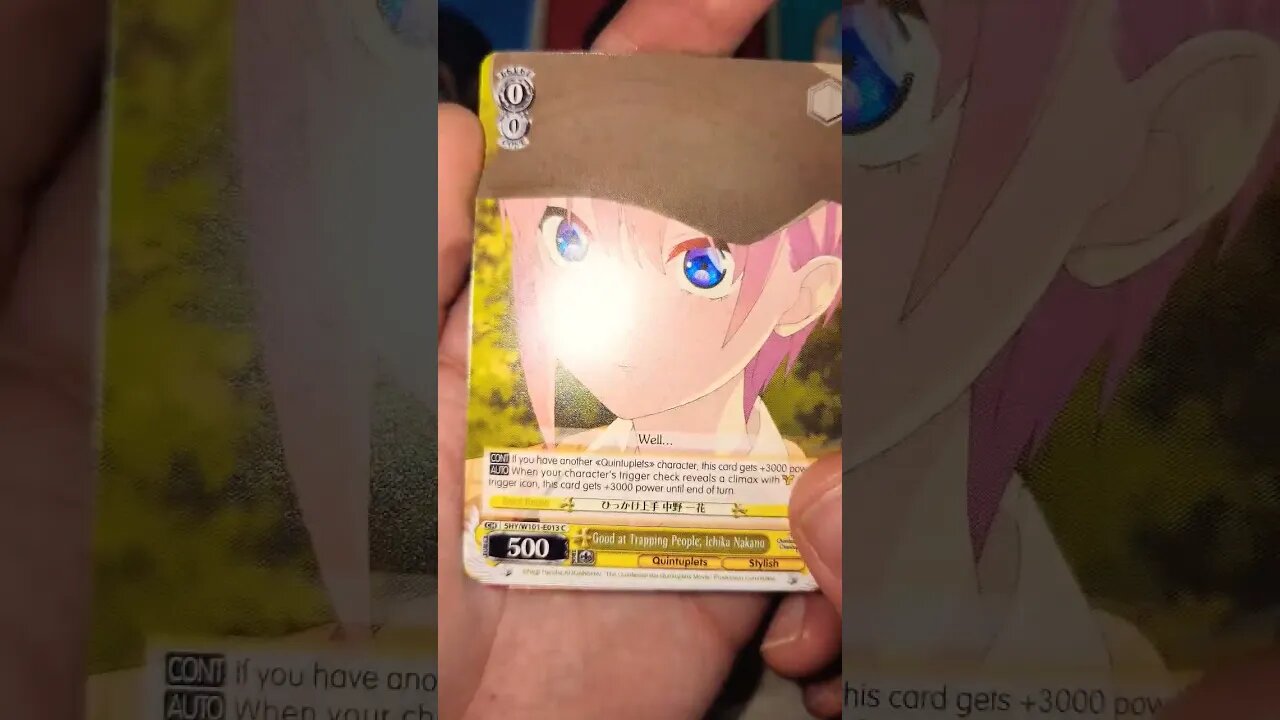 last one, sweet one #weissschwarz #anime