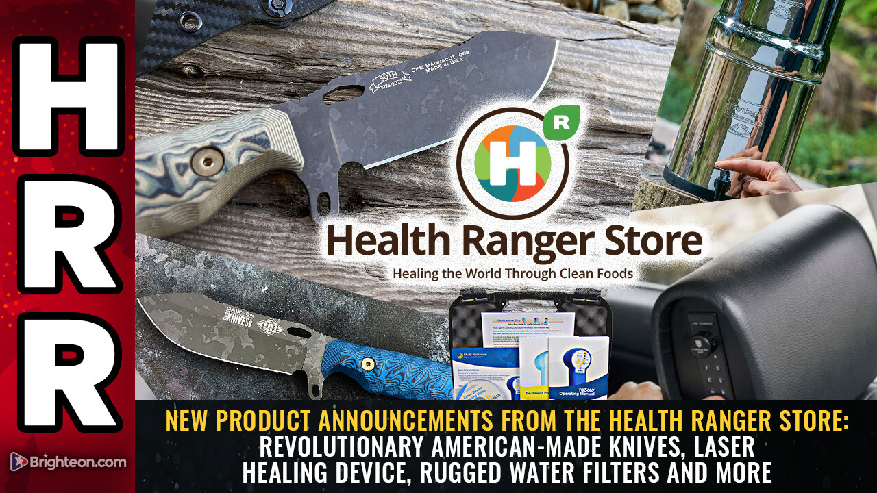 New product announcements from the Health Ranger Store...