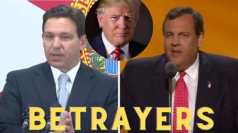 DESANTIS'S BETRAYAL AND NOW CHRISTIE WHO'S NEXT | APN