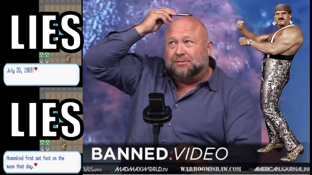 Flat Earth, Fake Moon Landings, and Jesse Ventura Impressions With Alex Jones