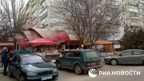 A trip along the highway connecting the DPR and the Zaporozhye region
