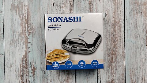 Sonashi Grill Maker Unboxing
