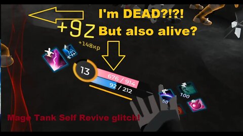 Self Revive Glitch in Zenith? Mage Tank Brought Back to Life!