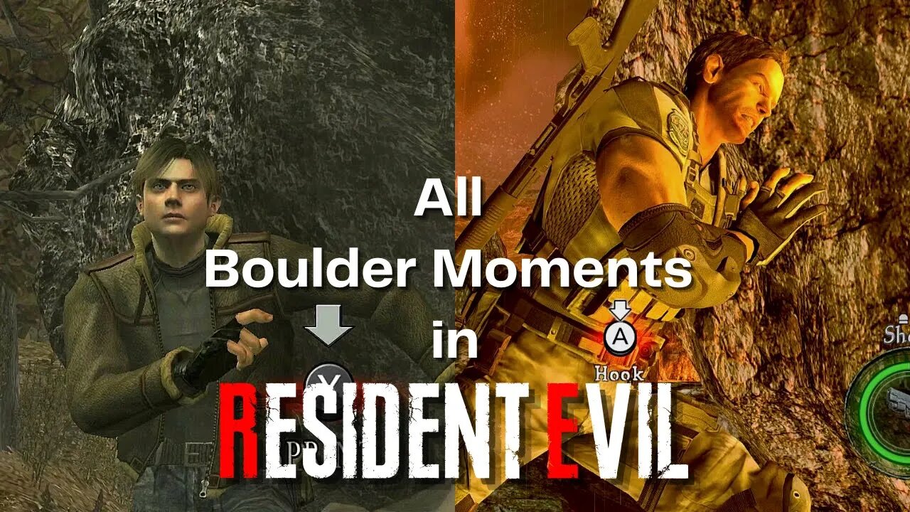 All Boulder Moments in Resident Evil