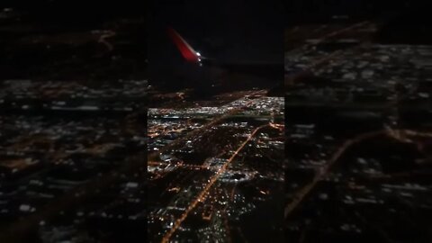 Flying over Toronto Ontario
