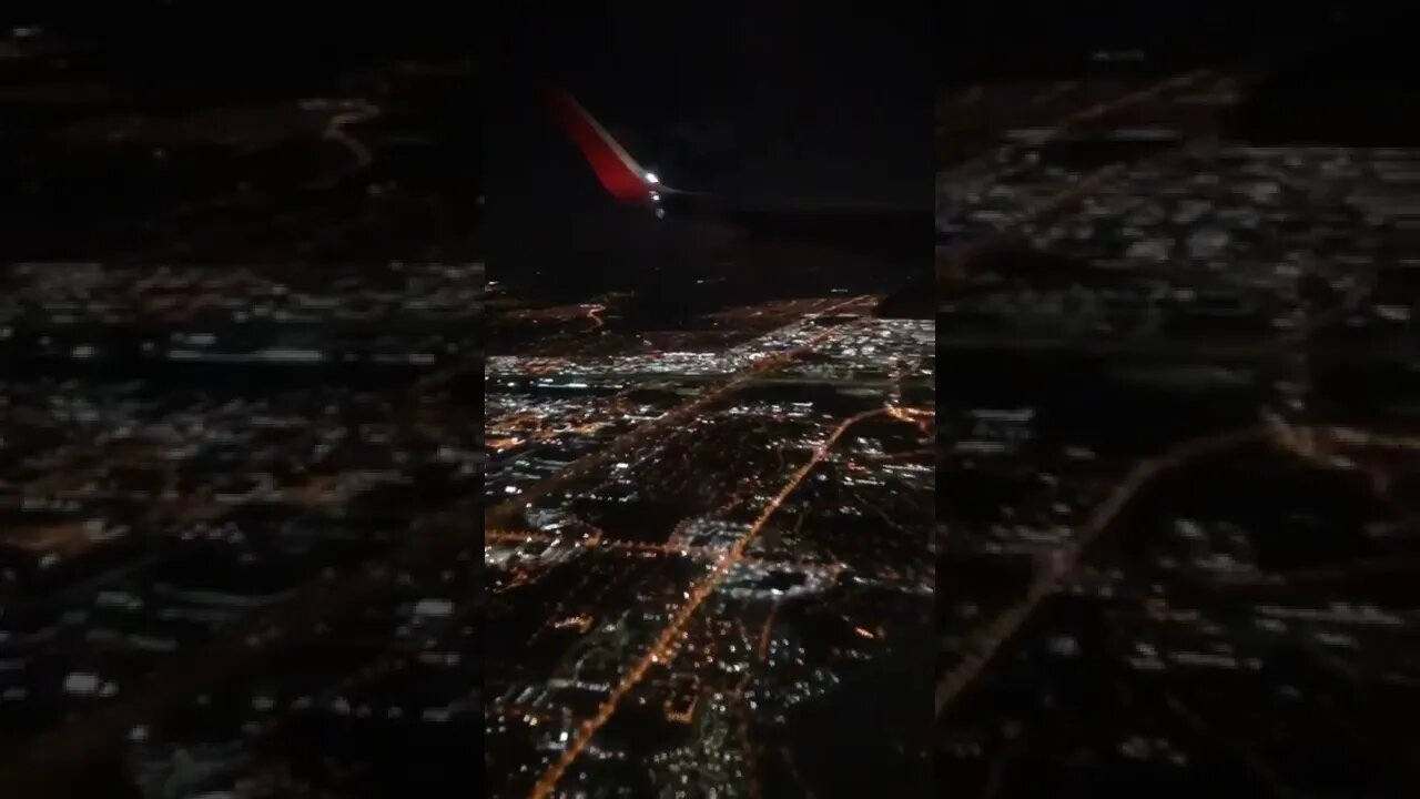 Flying over Toronto Ontario