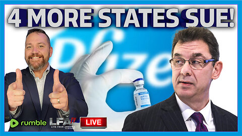 PFIZER SUED BY 5 STATES! | LIVE FROM AMERICA 6.25.24 11am EST