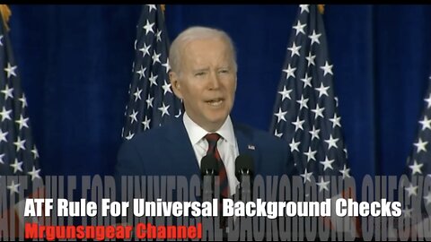 New ATF Rule To Restrict Private Sales Implement Universal Background Checks