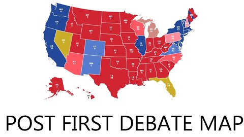 United States Presidential Election Prediction [Post First Debate]