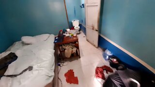 Steel Door Solves Digital Nomad Cell Signal Problem