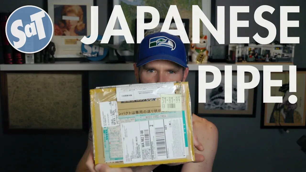 Unboxing a BEAUTIFUL, Handmade Nagata Minoru Pipe from Japan