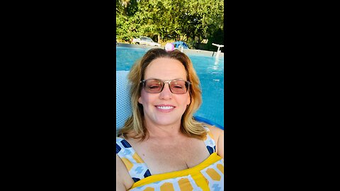 Above ground pools are fun