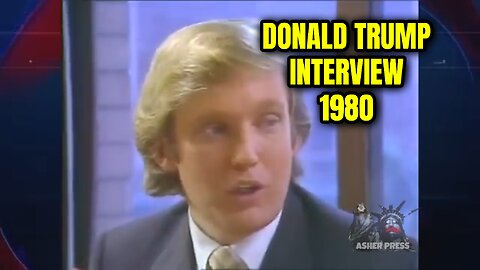 RARE, LOST 1980 Interview with Donald Trump