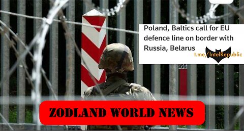 ►🔴 🇵🇱🇪🇺🤪Will EU taxpayers fund $2.7B Russia-Belarus border wall? FM Spox Zakharova