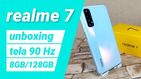 realme 7 - Unboxing e Considerações sobre o MediTek G95
