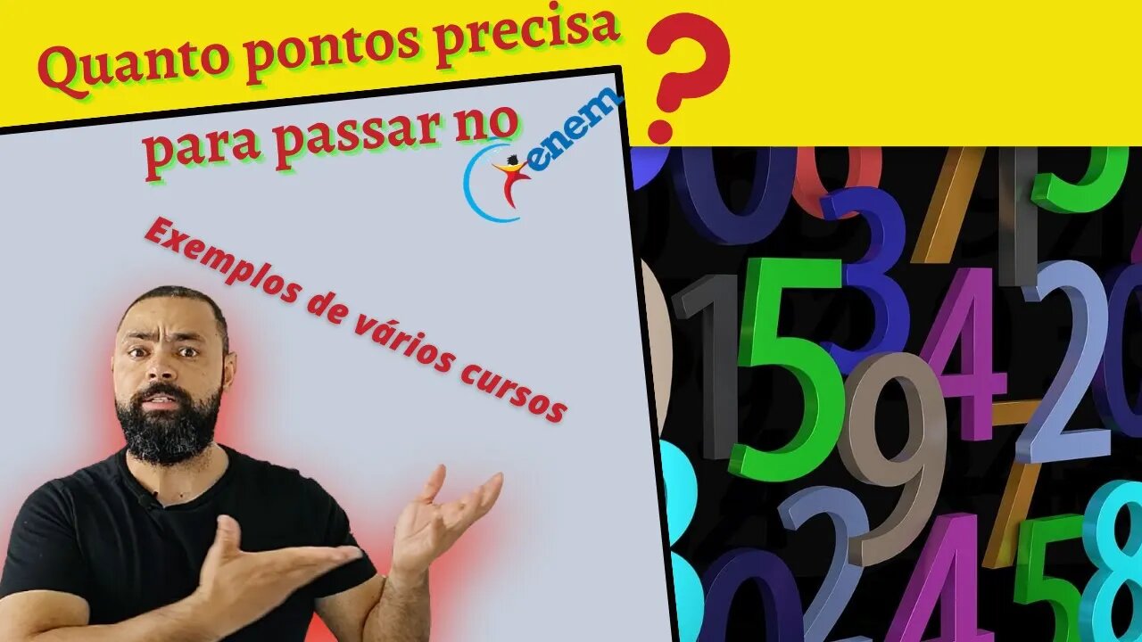 Quantos pontos preciso para passar no ENEM ? (e veja algumas notas médias de 2020)